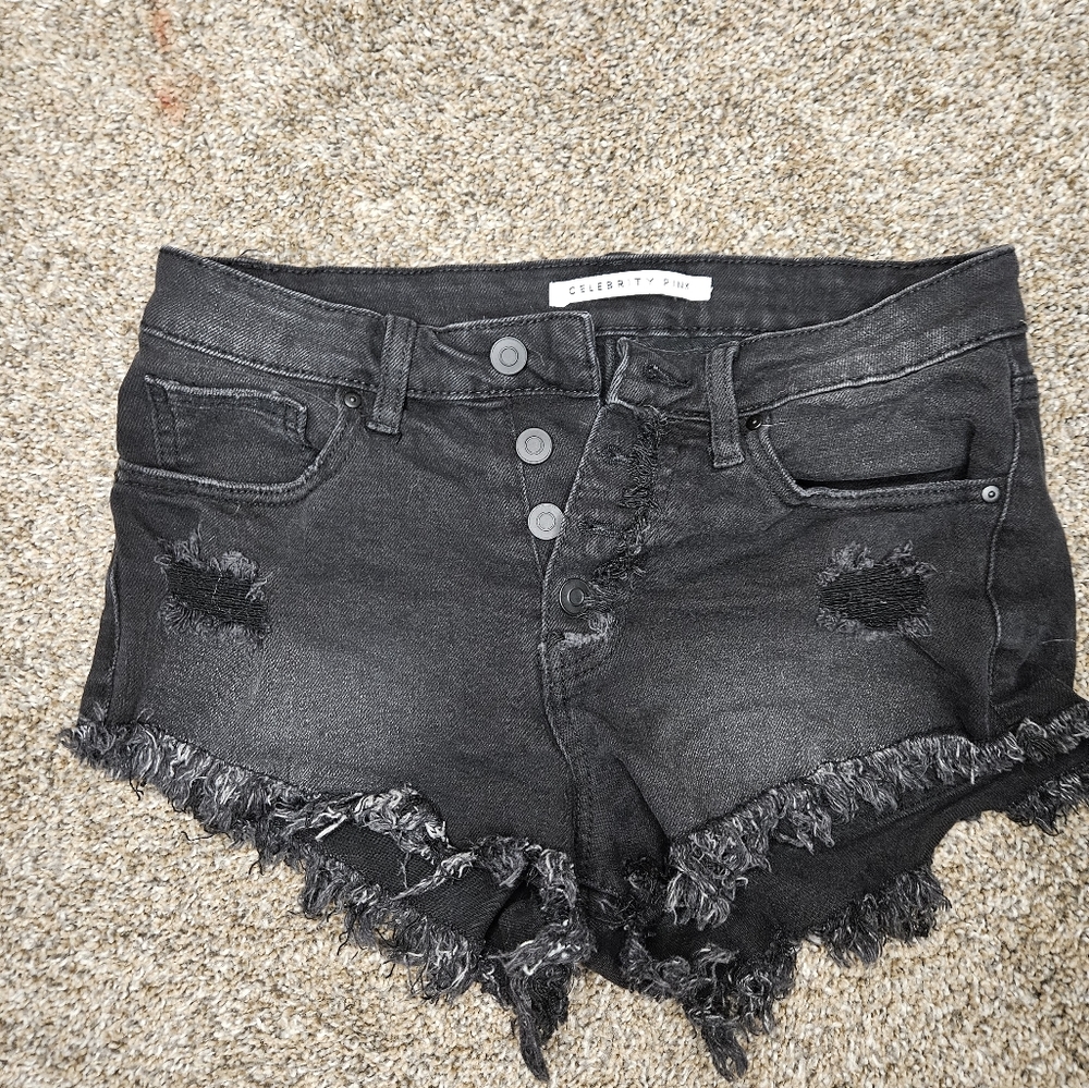 Size 5 Black Jean Shorts